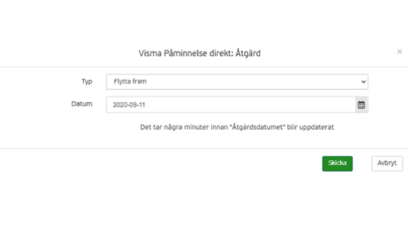 Illustration för Påminnelse Direkt.
