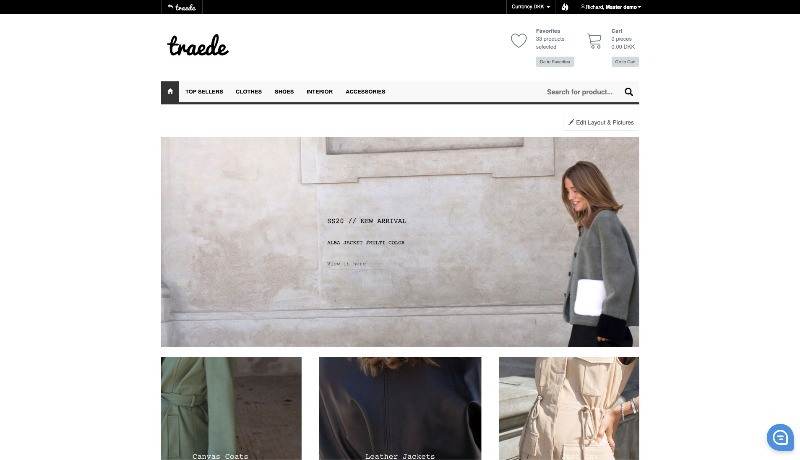 Traede app.
