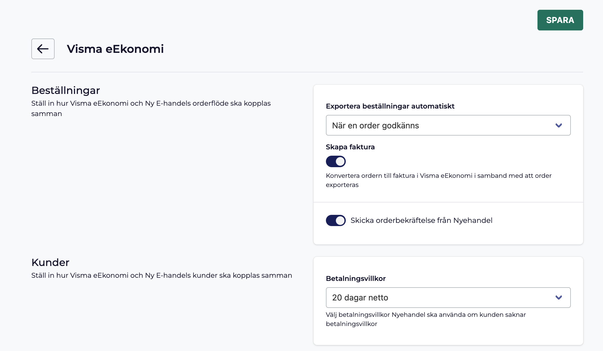 Skärmbild på programmet.