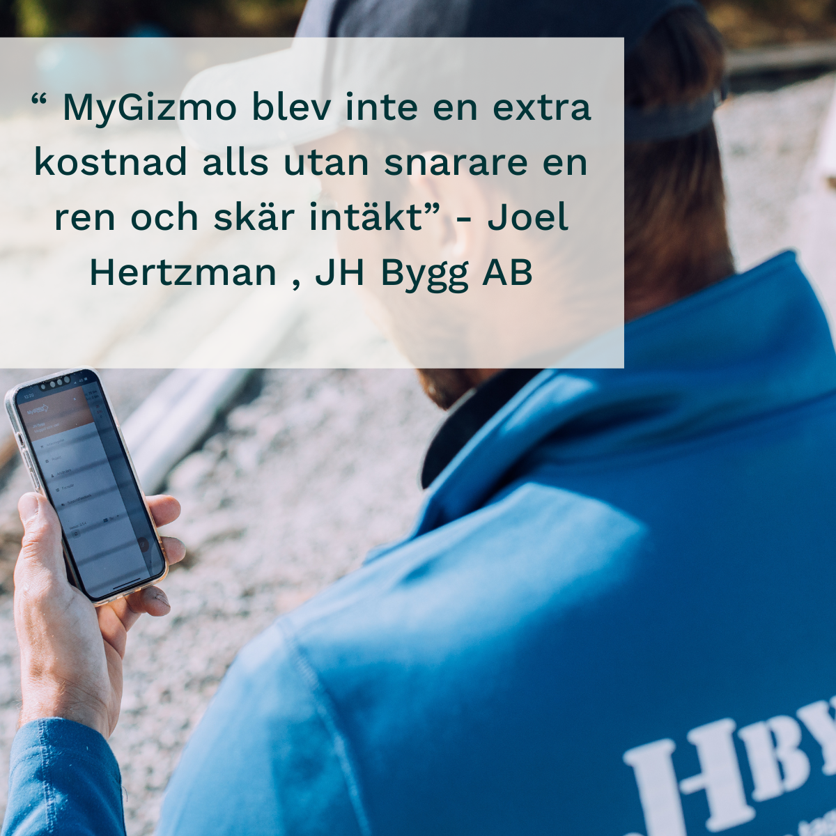 Joel Hertzman, JH Bygg.