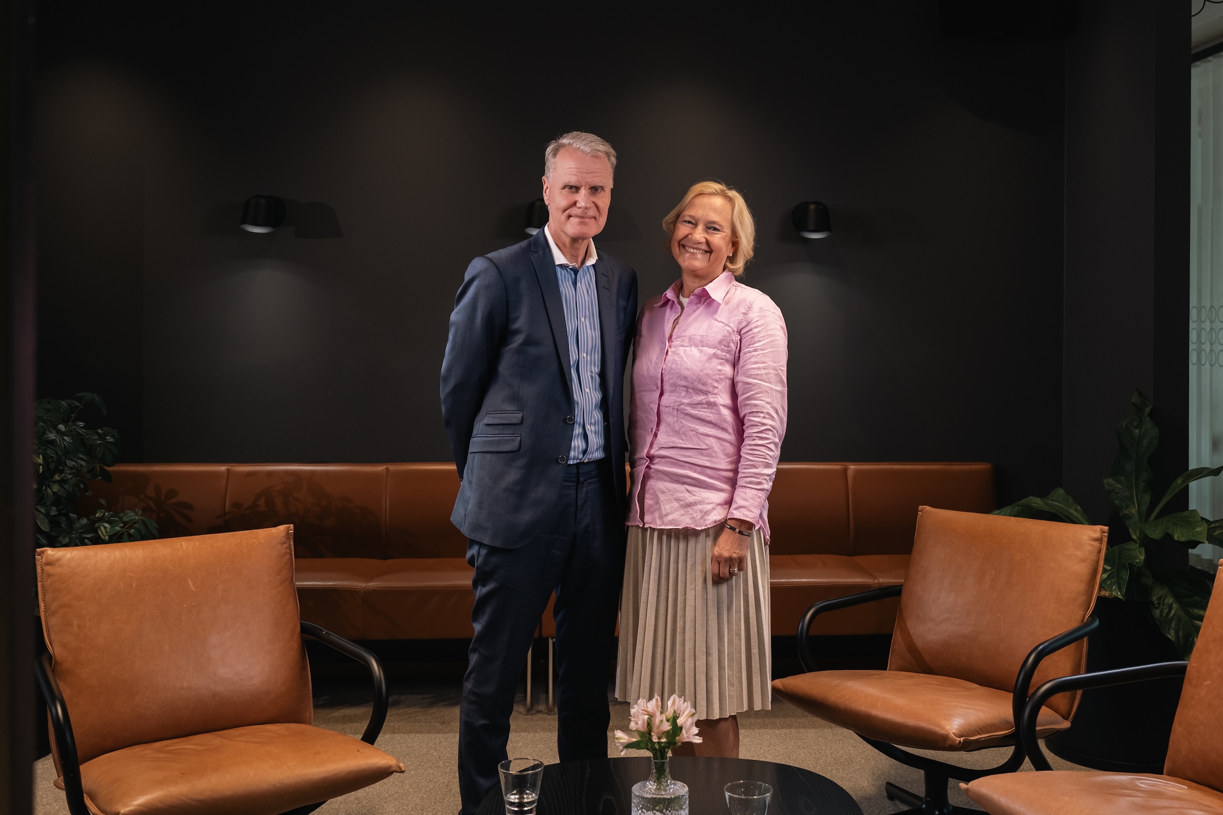 Lena Lind och Per Johansson