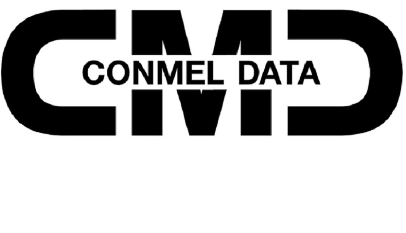 Logotyp för Conmel Data.