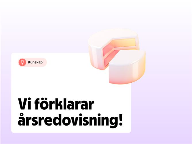 Vi förklarar årsredovisning.