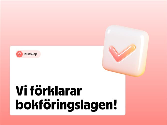 Vi förklarar bokföringslagen.