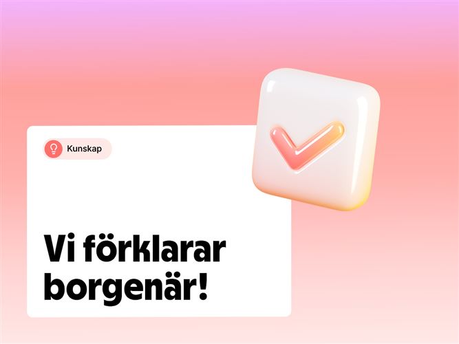 Vi förklarar begreppet borgenär.