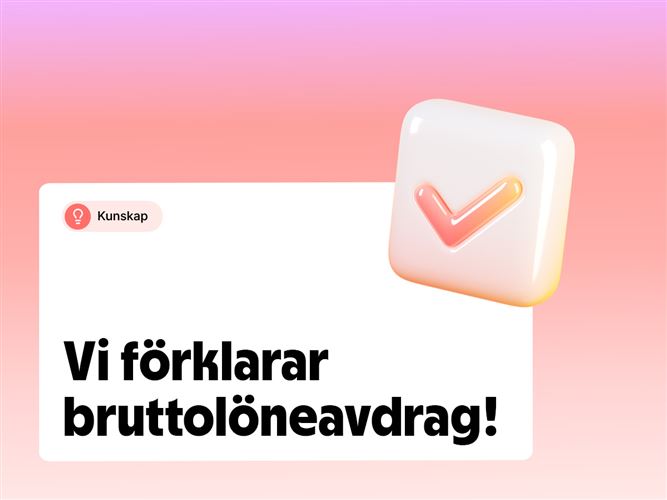 Bord med pengar som symboliserar bruttolöneavdrag.