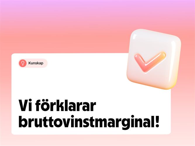 Vi förklarar bruttovinstmarginal.