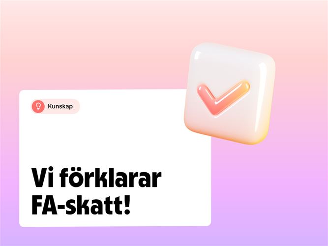 Vi förklarar FA-skatt!
