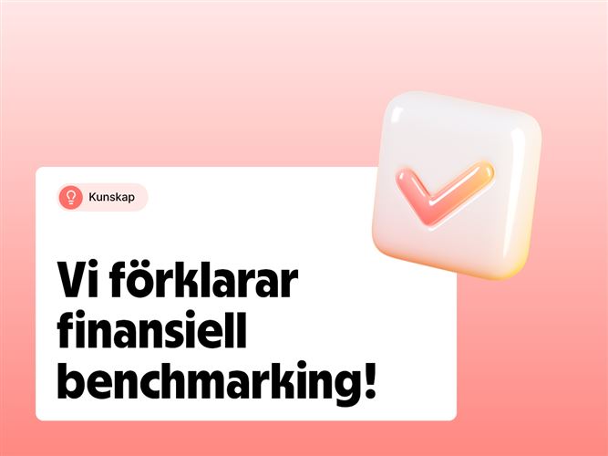 Vi förklarar begreppet finansiell benchmarking.
