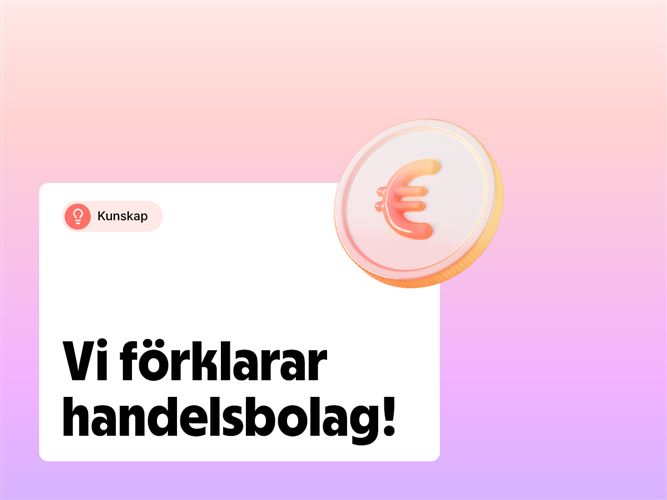 Vi förklarar handelsbolag!