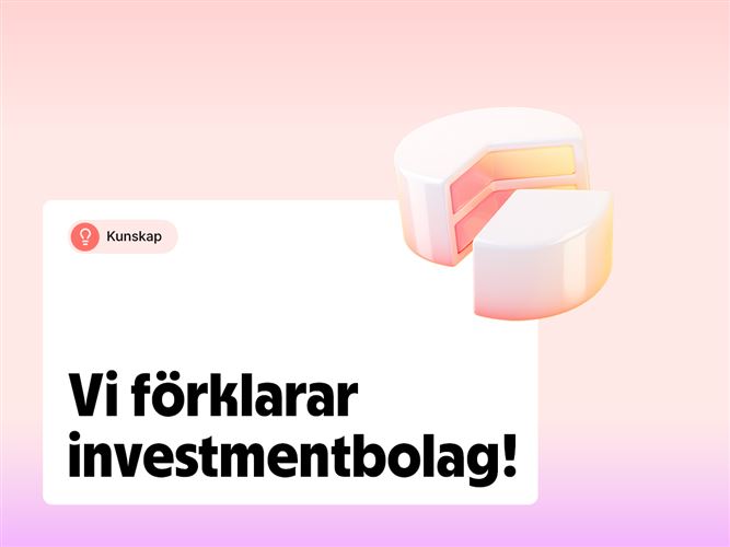 Vi förklarar investmentbolag.