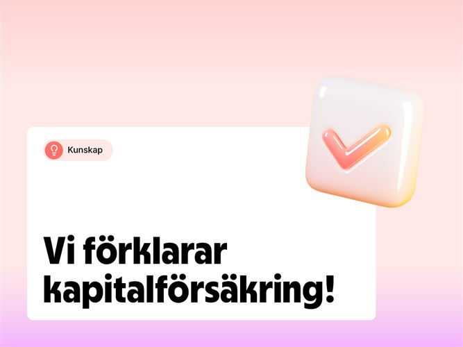 Spargris på marken som symboliserar sparande i kapitalförsäkring.