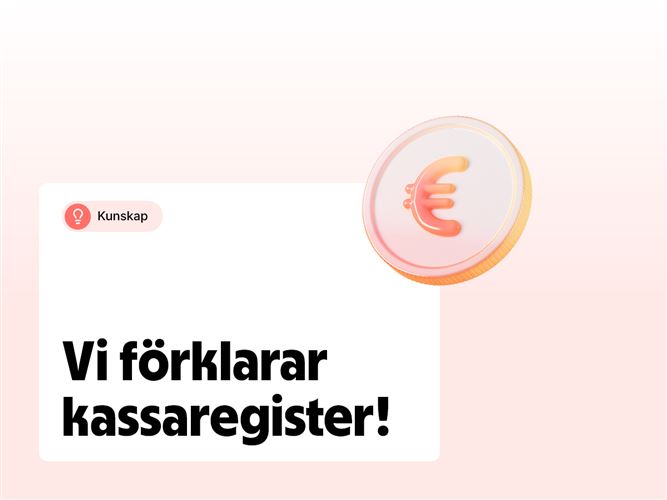 Vi förklarar kassaregister