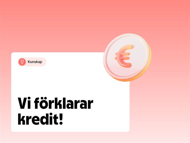 Vi förklarar kredit