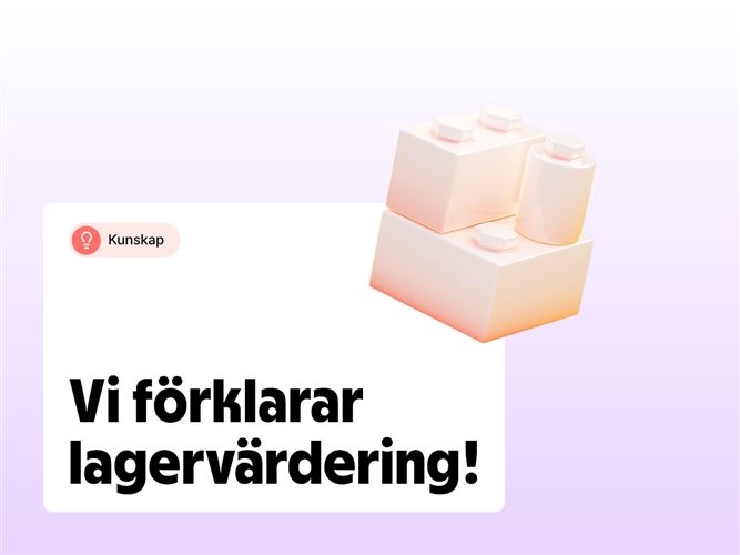Vi förklarar lagervärdering.