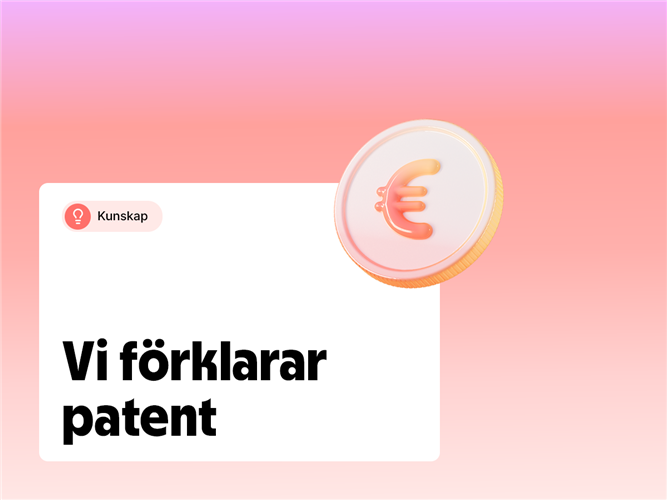Vi förklarar patent.