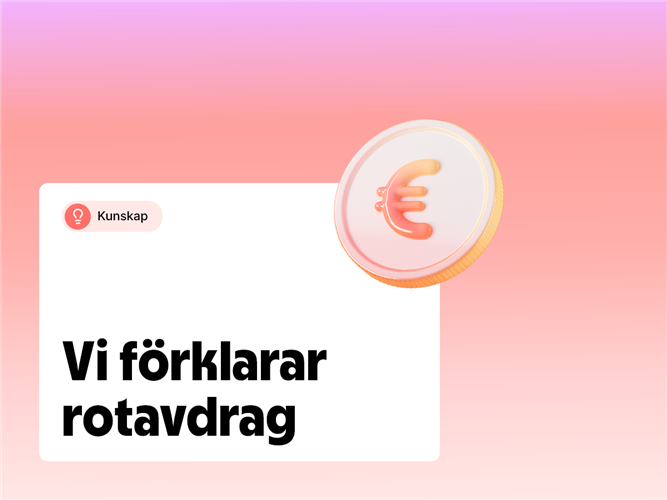 Vi förklarar rotavdrag.