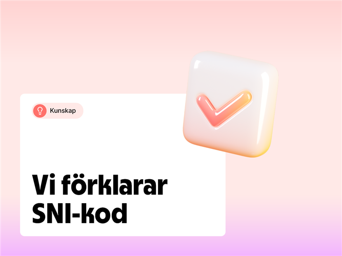 Vi förklarar SNI-kod.