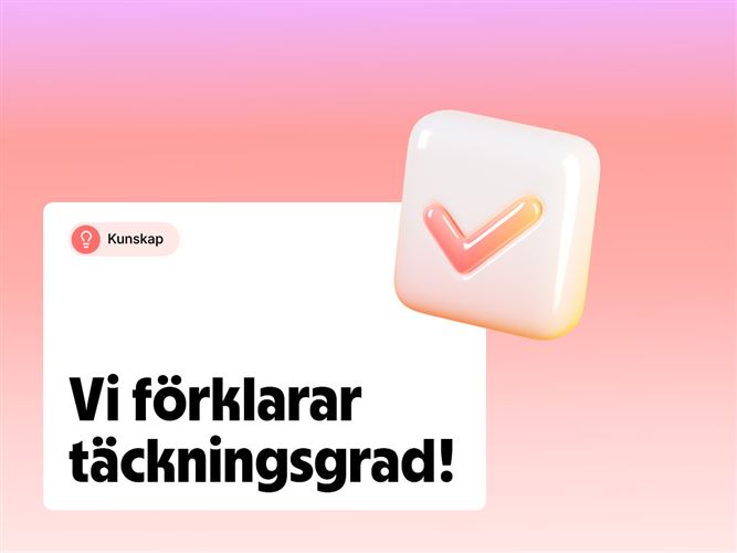 Vi förklarar täckningsgrad.