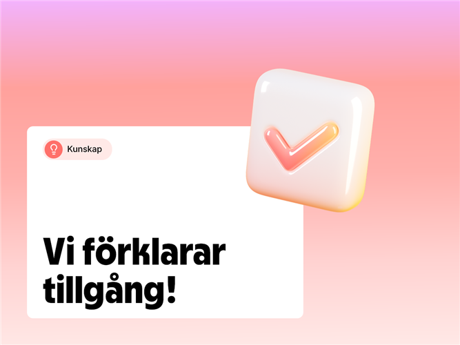 Vi förklarar begreppet tillgångar.