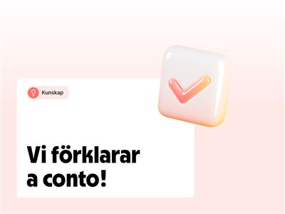 A conto & a conto-faktura