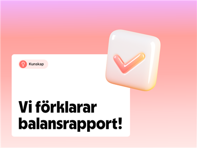 Vad är balansrapport?