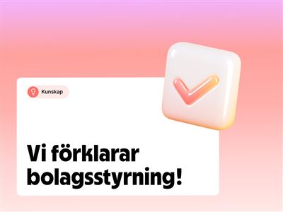 Vad är bolagsstyrning?