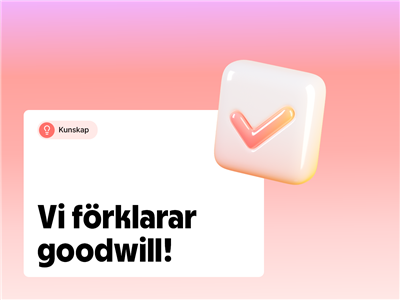 Vad är goodwill?