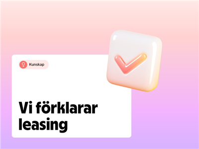 Vad innebär leasing?