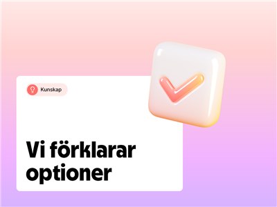 Optioner, vad är det?