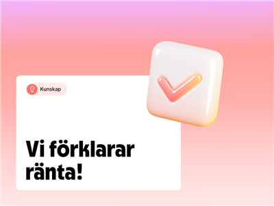 Ränta – Vad är ränta?