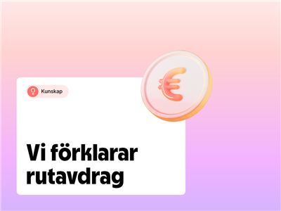 Rutavdrag – Vad är rutavdrag?