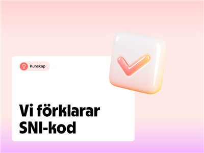 Vad är SNI-kod?