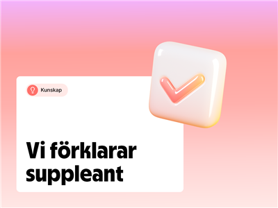 Vad är en suppleant?