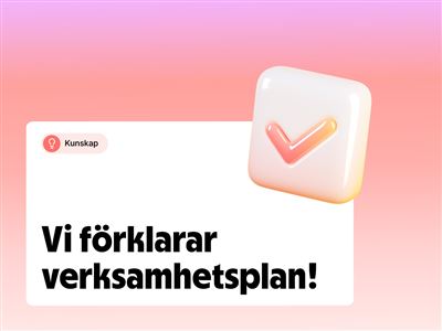 Vad är en verksamhetsplan?