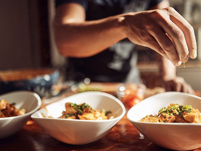 Restaurangägare som vill veta mer om checkkredit.