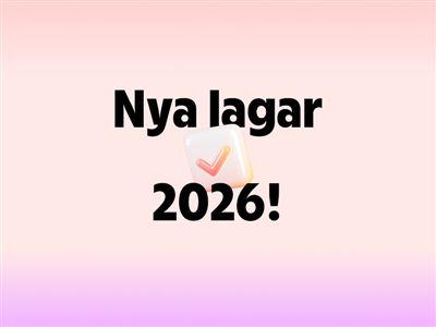 Nya lagar och regler för 2026 som påverkar företag
