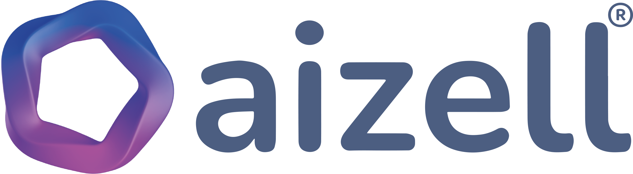Aizells logotyp.