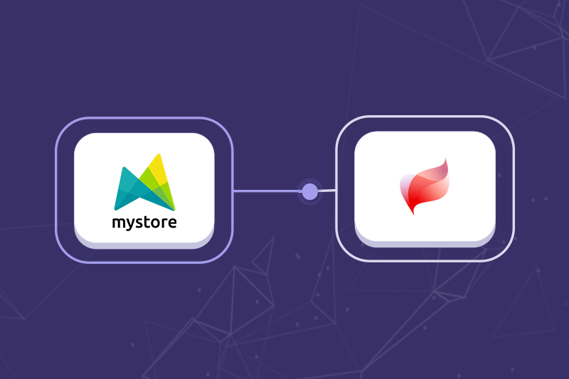 Logotyp Mystore + Visma eEkonomi
