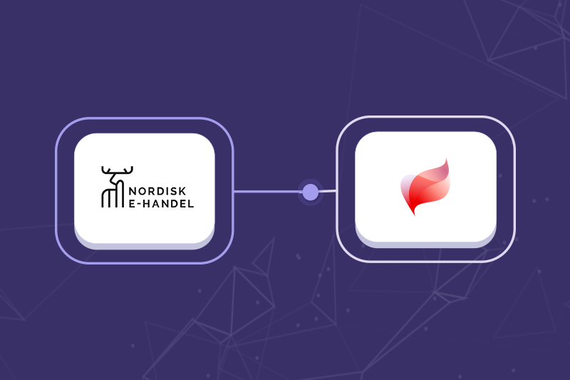 Logotyp Nordisk e-Handel + Spiris.