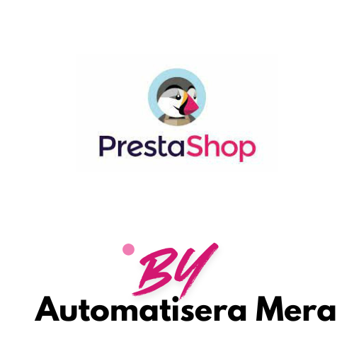 Automatisera Mera och Prestashop logga.