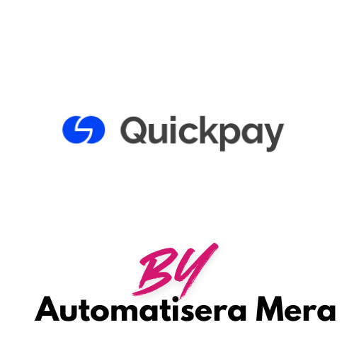 Quickpay och automatisera Mera logga.