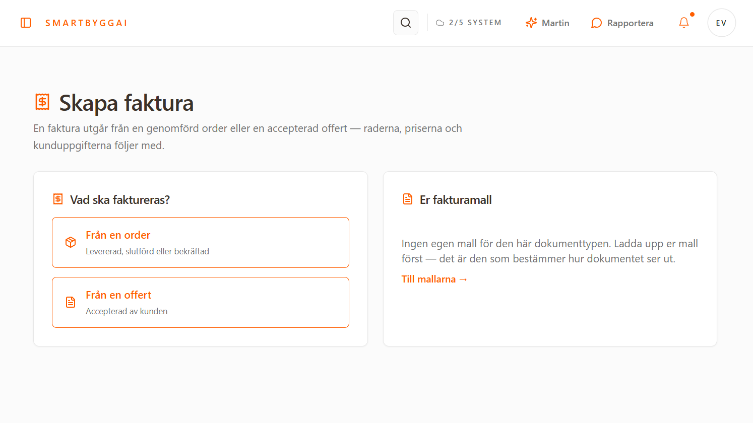 SmartbyggAI skärmbild.