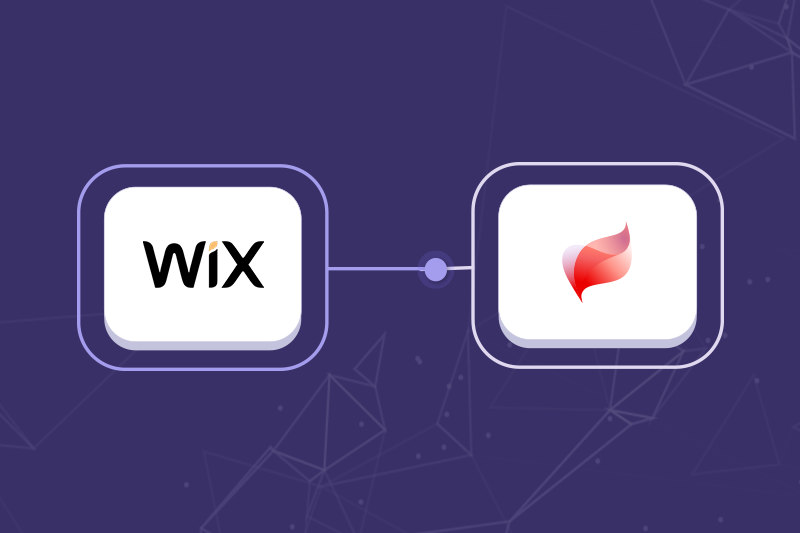 Logotyper på WiX & Visma eEkonomi by Sharespine.