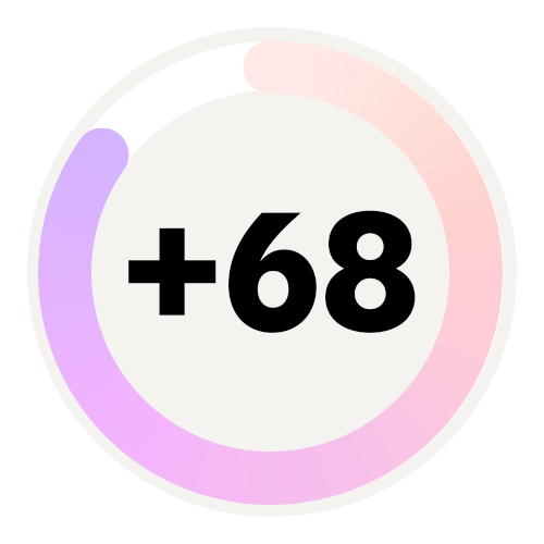 Plus 68