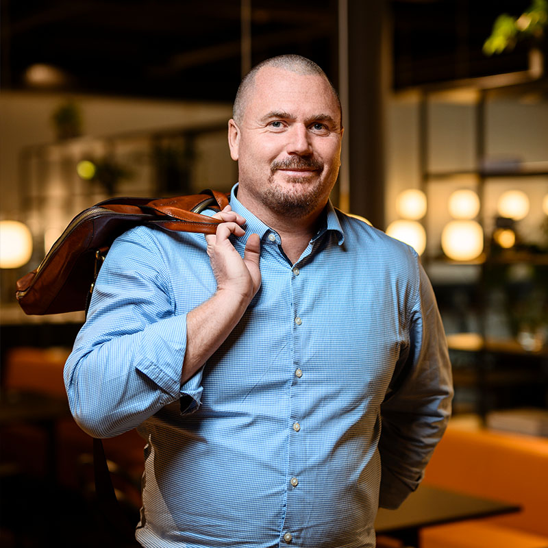 Porträtt på Patrik Cardell, Business Development Manager 