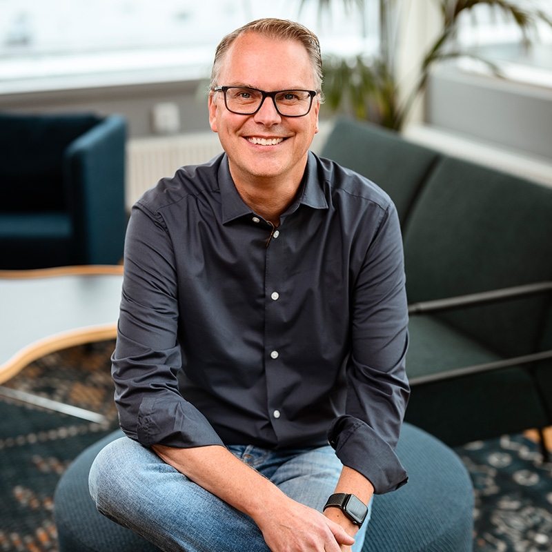 Porträtt på Roger Andersson, Head of Technology