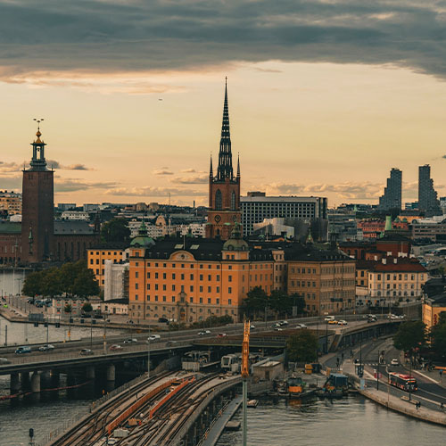 Stockholm skyline