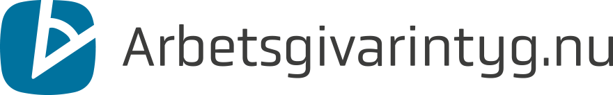 Logotyp för Arbetsgivarintyg.nu.