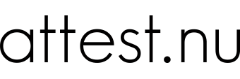 Attest nu logotyp.